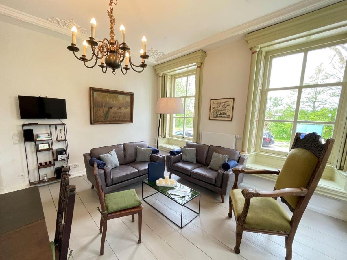 Mooi Stuv , Maisonettenwohnung , Gulfhof , Kachelofen ノルデン エクステリア 写真